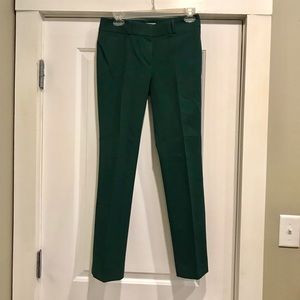 LOFT, size 2 petite, green dress pants